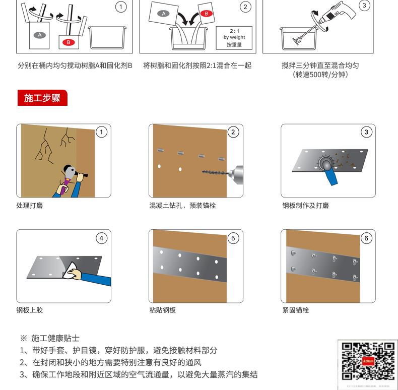 包钢灵璧粘钢加固施工过程